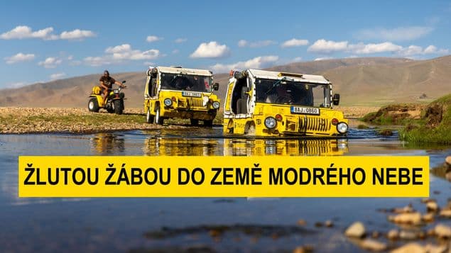 Žlutou žábou do země modrého nebe