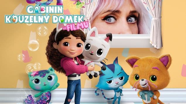 Gábinin kouzelný domek ve filmu